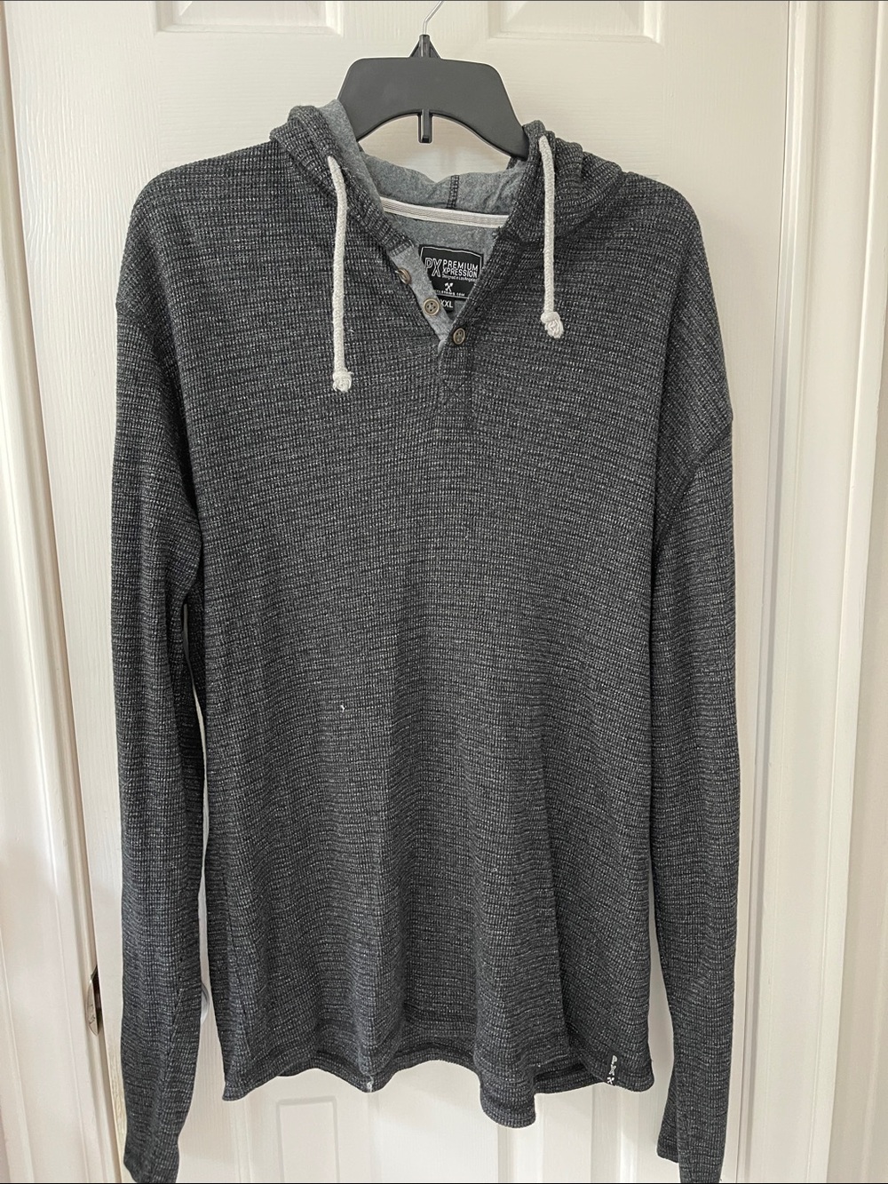 Men’s knit hoodie xxl